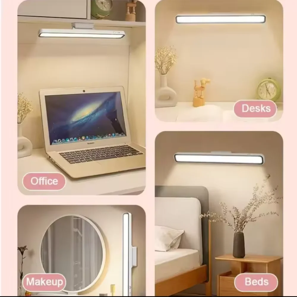 LED USB Rechargeable creativity study reading Touch desk lamp