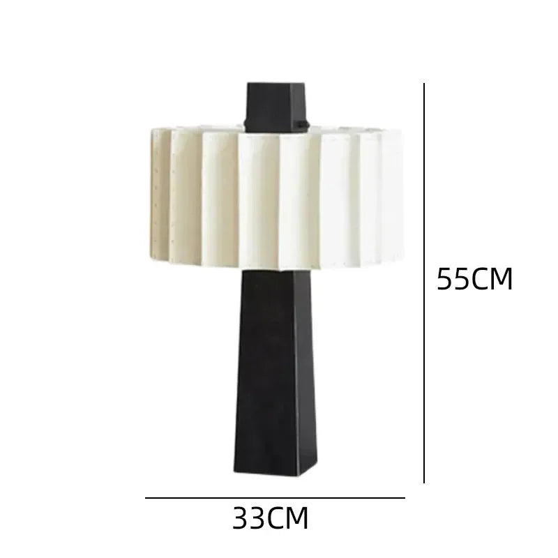 Scandinavian Minimalist Table Lamp – Modern Bedroom & Living Room Light