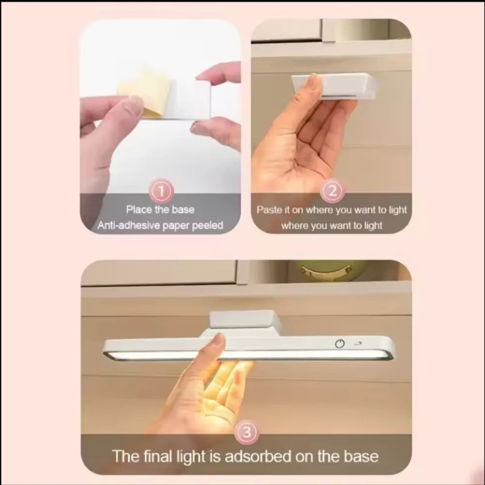 LED USB Rechargeable creativity study reading Touch desk lamp