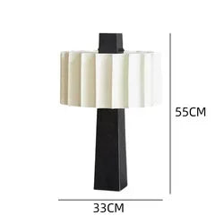 Scandinavian Minimalist Table Lamp – Modern Bedroom & Living Room Light