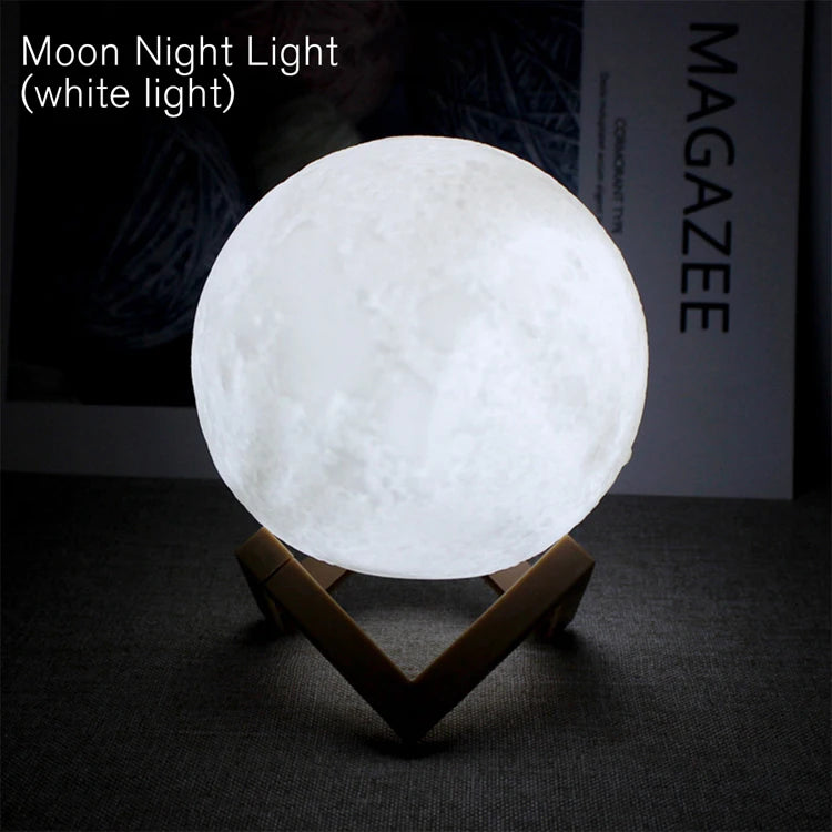 LED Moon Light Galaxy Lamp – Night Light & Bedroom Decoration Gift