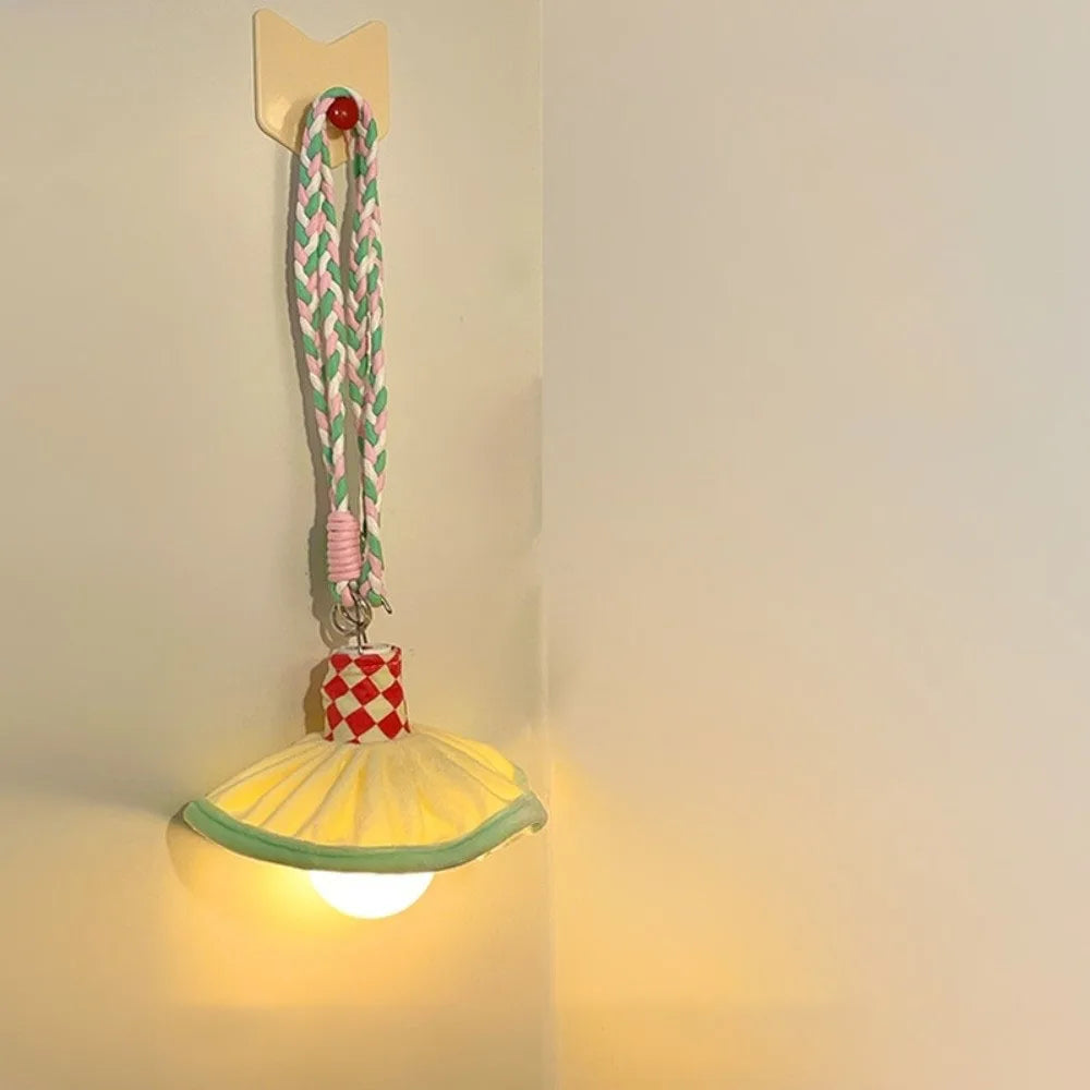 LED Mushroom Night Light – USB Rechargeable, Eye-Friendly Lamp for Bedroom & Desk