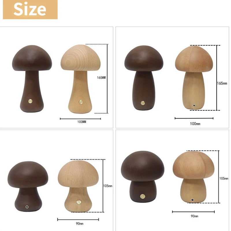 Mushroom LED Night Light ๐