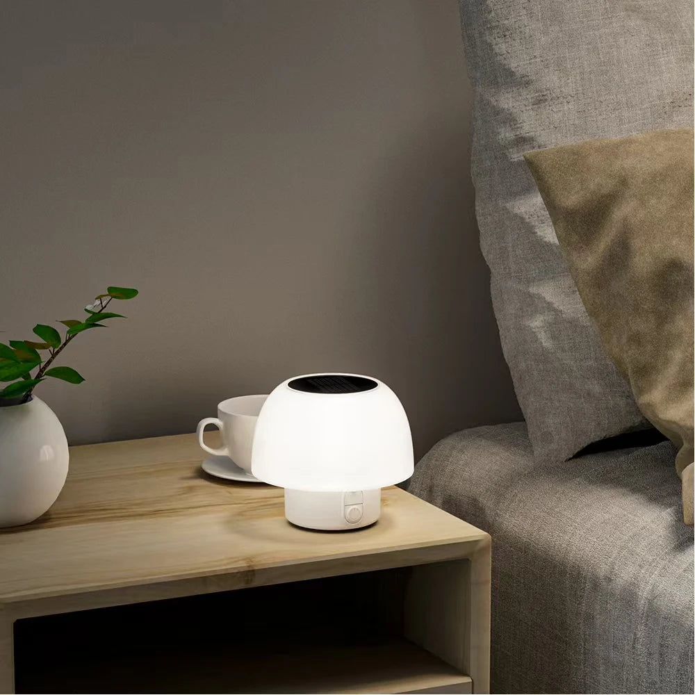 Table Lamp New Style solar mushroom light