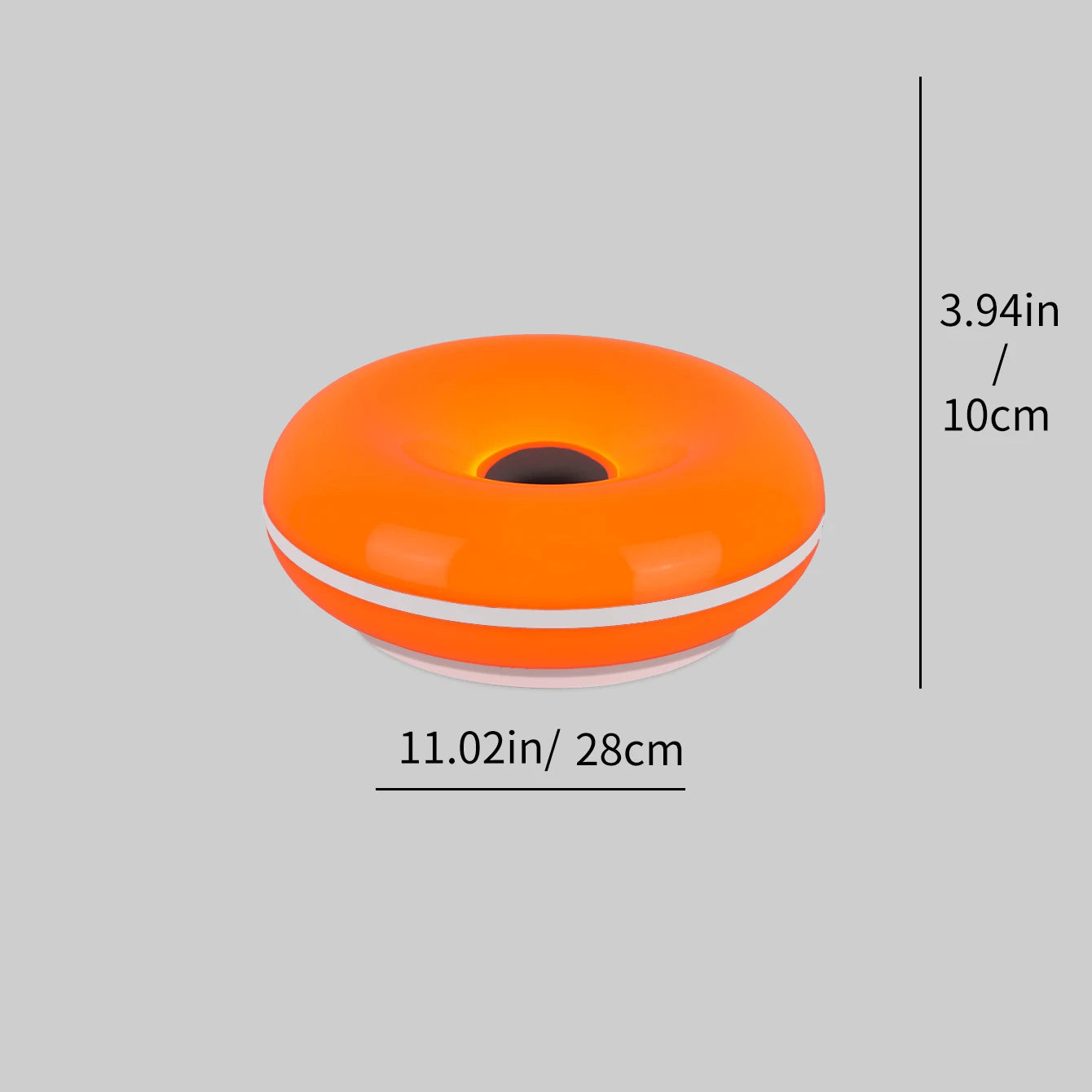 Bauhaus Donut Table Lamp – USB Bedroom & Living Room Light