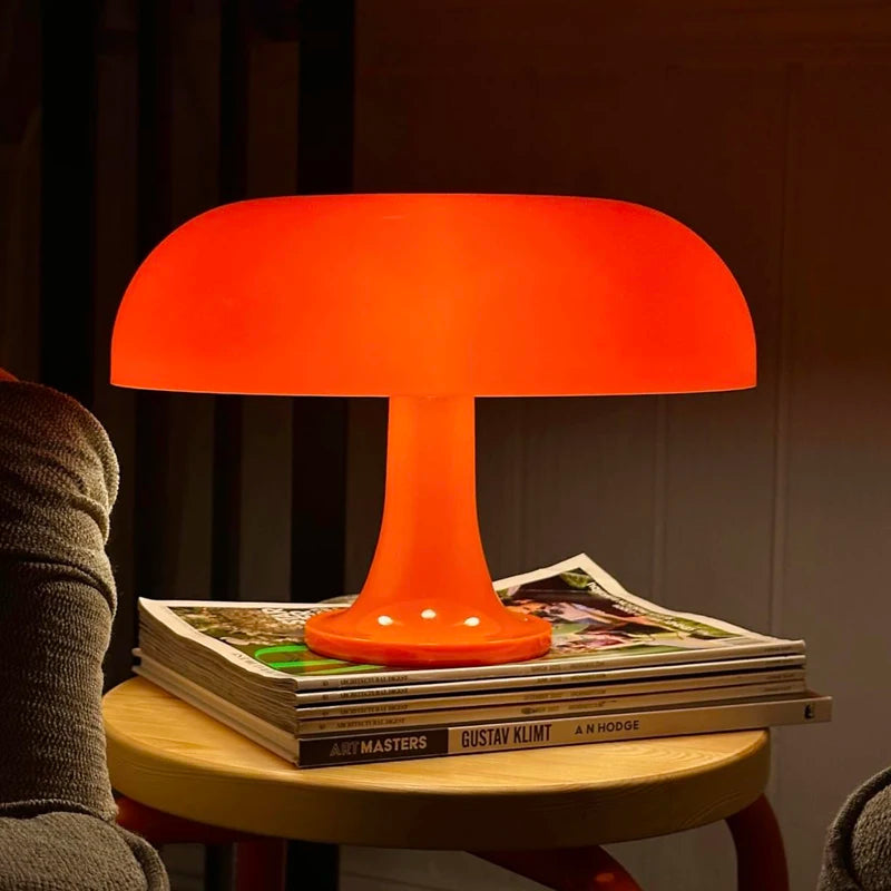 Italy Designer Led Mushroom Table Lamp for Hotel Bedroom