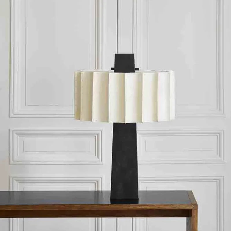 Scandinavian Minimalist Table Lamp – Modern Bedroom & Living Room Light