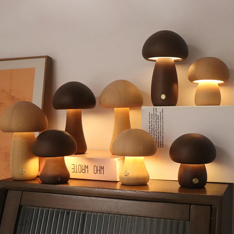 Mushroom LED Night Light ๐