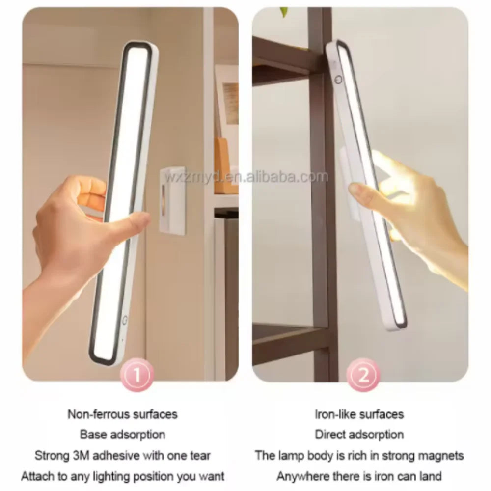 LED USB Rechargeable creativity study reading Touch desk lamp