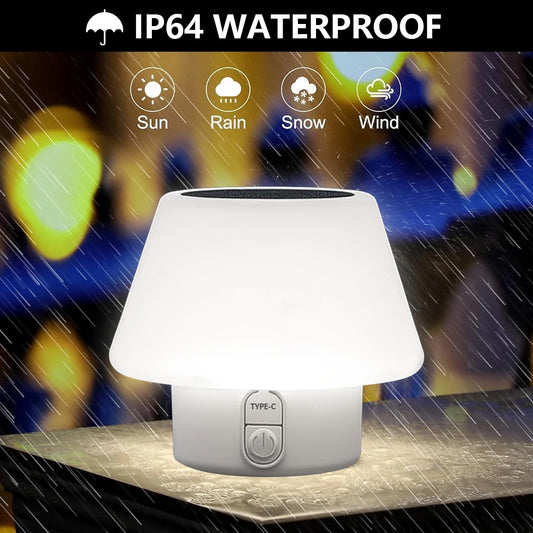 Table Lamp New Style solar mushroom light