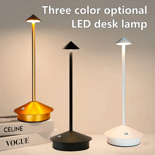 LED Light Mushroom Spike Table Lamp
