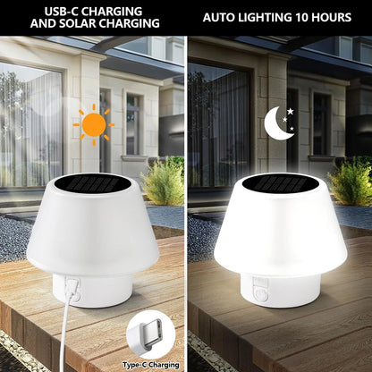 Table Lamp New Style solar mushroom light