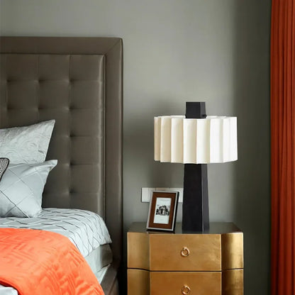 Scandinavian Minimalist Table Lamp – Modern Bedroom & Living Room Light